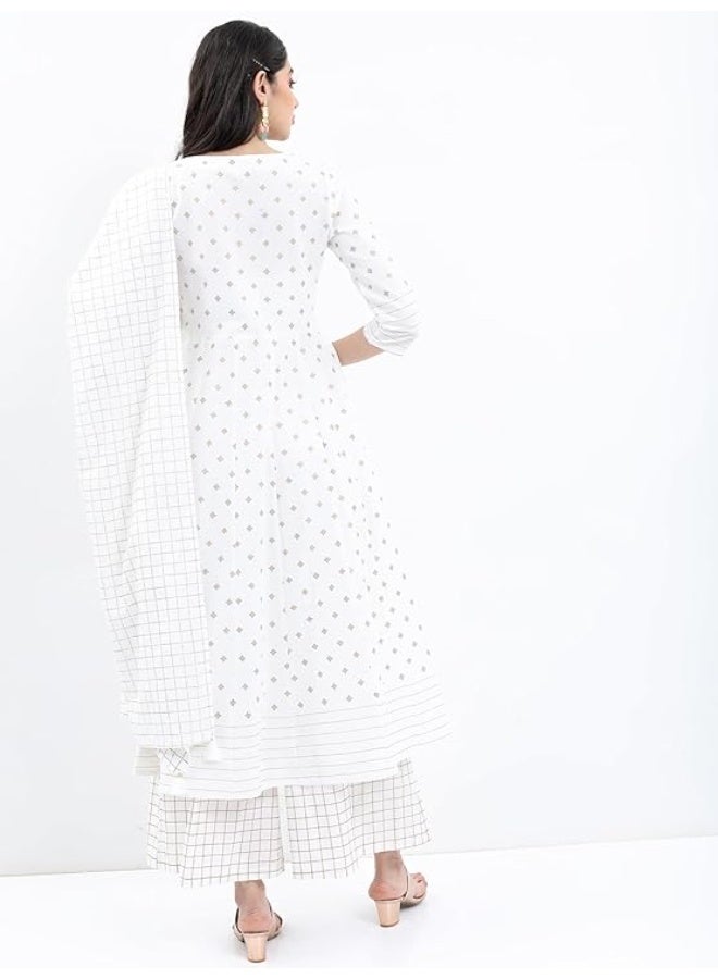 Vishudh Women's Ethnic Set | Regular Fit | Fashion Outfit | with Comfortable Wear - Image 4