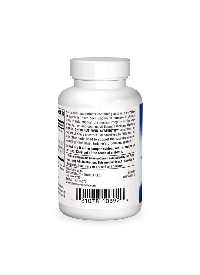 PLANETARY HERBALS Horse Chestnut Vein Strength 705Mg Supports The Integrity Of The Veins And Capillaries 42 Tablets  - Image 3