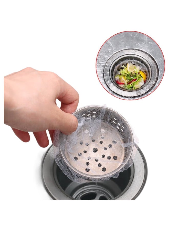 BAIJIE Kitchen Sink Strainer, Disposable Drain Filter, Sink And Dishwashing Basin Garbage Catcher, 300 Pieces - Image 1