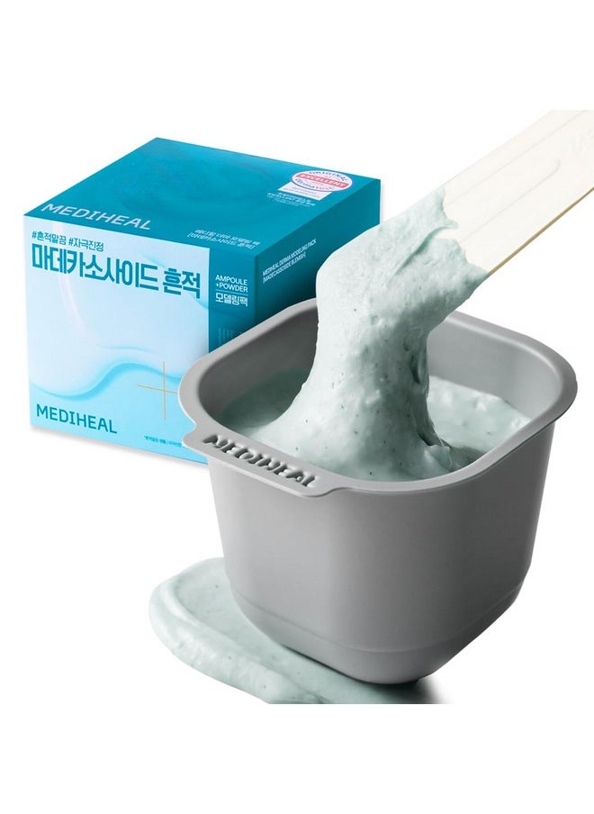 MEDIHEAL Derma Modeling Pack (Madecassoside) Relieving Blemish Marks For Clear Skin Easy Diy Home Spa Kits Hydrating Icy Jelly Mask For Skin Refreshment  - Image 1