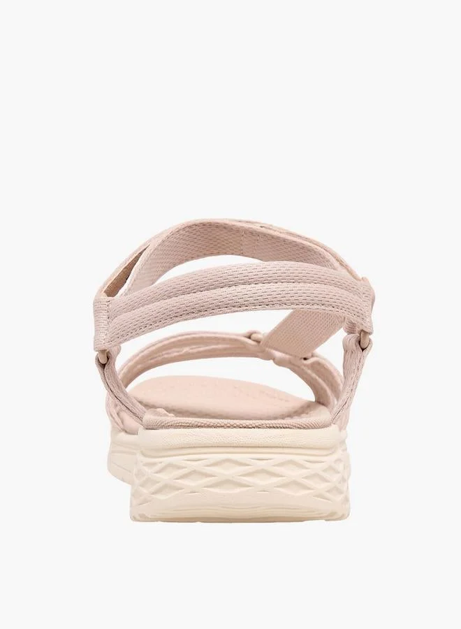 Xti BEIGE Women Hook & Loop Sandals for Women | Best Price UAE
