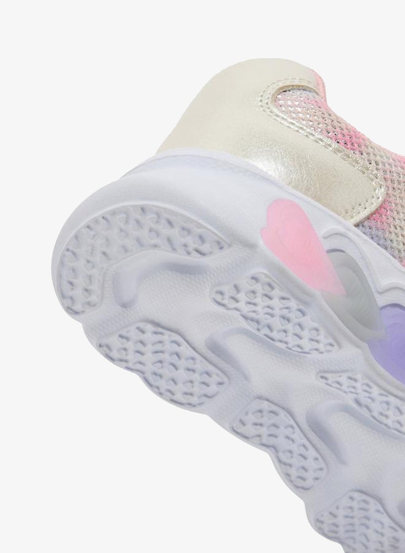 JUNIORS Girls Light-Up Hook & Loop School Sneakers - Image 5