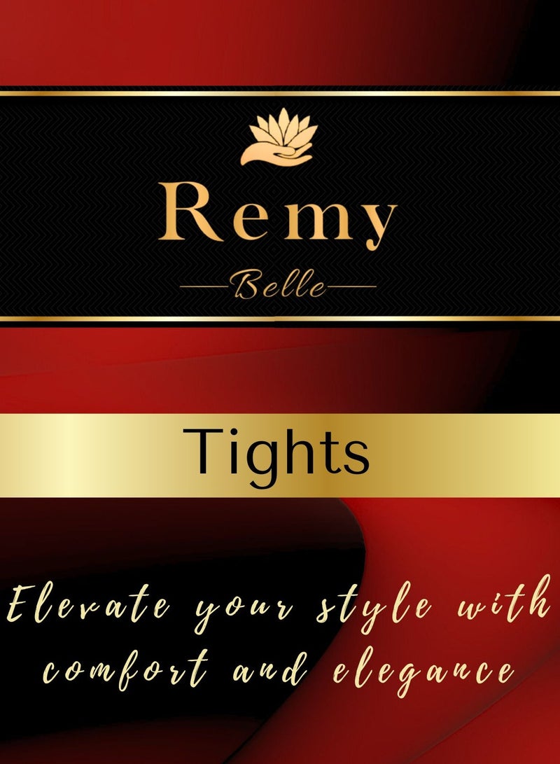 ريمي بيلا قطعتين من الجوارب الطويلة النسائية بخصر عالٍ بيج - Image 3