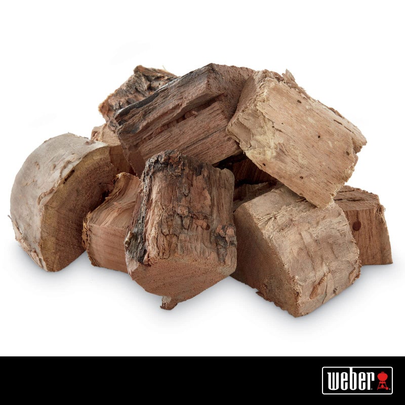 Weber Mesquite Wood Chunks, for Grilling and Smoking, 4 lb. - Image 2