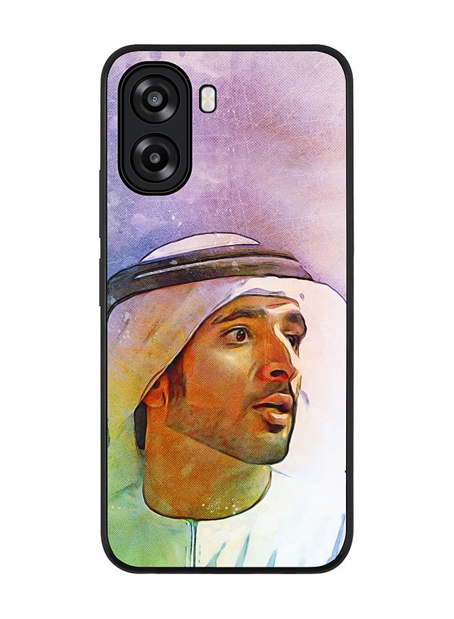 Stylizedd For Oppo A6t 5G / A6t 4G Case,Slim fit Camera Protection, Shockproof Thin Phone cover  -  Fazza Sheikh Hamdan - Image 1