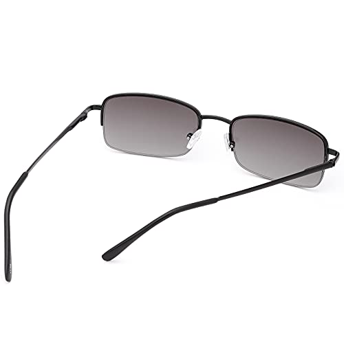 MIRYEA Full Lens Reading Glasses Spring Hinge UV Protection Sunglasses Blue Light Blocking Sun Readers for Men Women Outdoor Driving Safety Eyeglasses Anti Glare Tinted Shades Eyewear Not Bifocals - Image 4