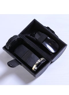 Generic Shoe Polish and Brush Gift Set - Shoe Horn and Sponge Brush for Shoe Cleaning and Leather Shoe Care  - Image 3
