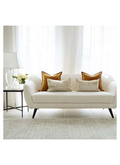 KNOT HOME Cushion Set (With Filler) Johan Bundle Pillow Knot Home Cover Case with Fillers for Modern Sofa Contemporary Living Room Bedroom and Office Soft Filling Washable  - Image 4