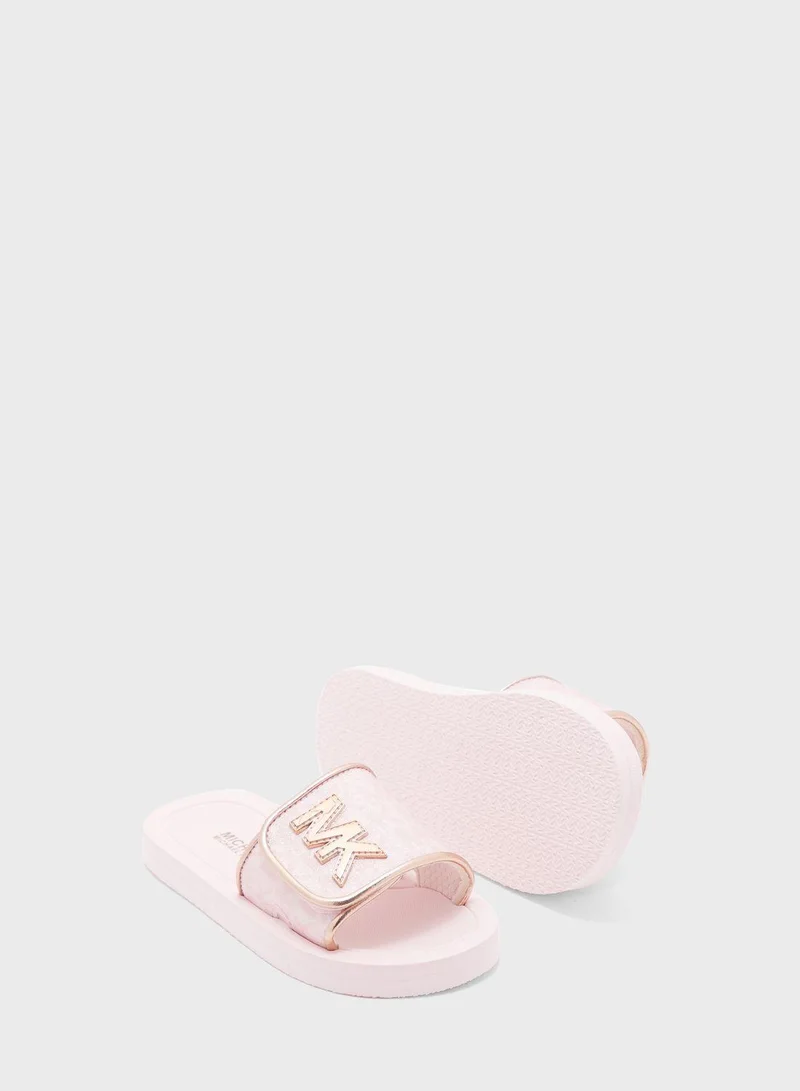 Michael Kors Youth Eli Carroll Slides