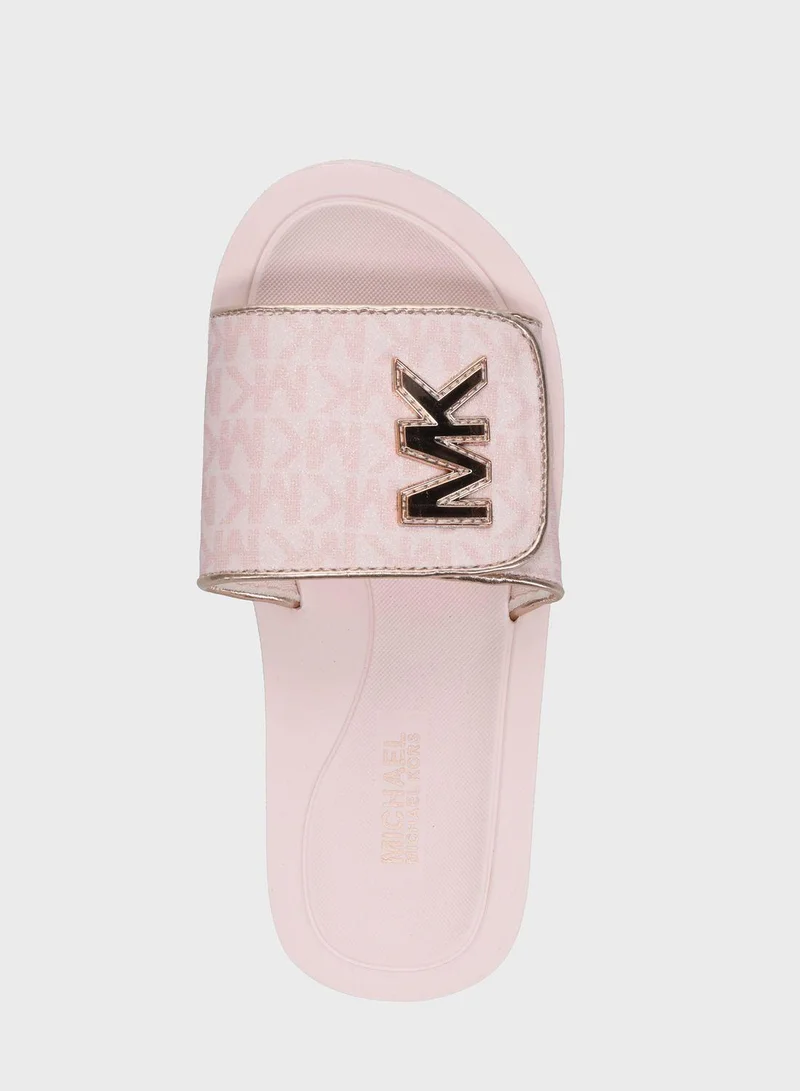 Michael Kors Youth Eli Carroll Slides