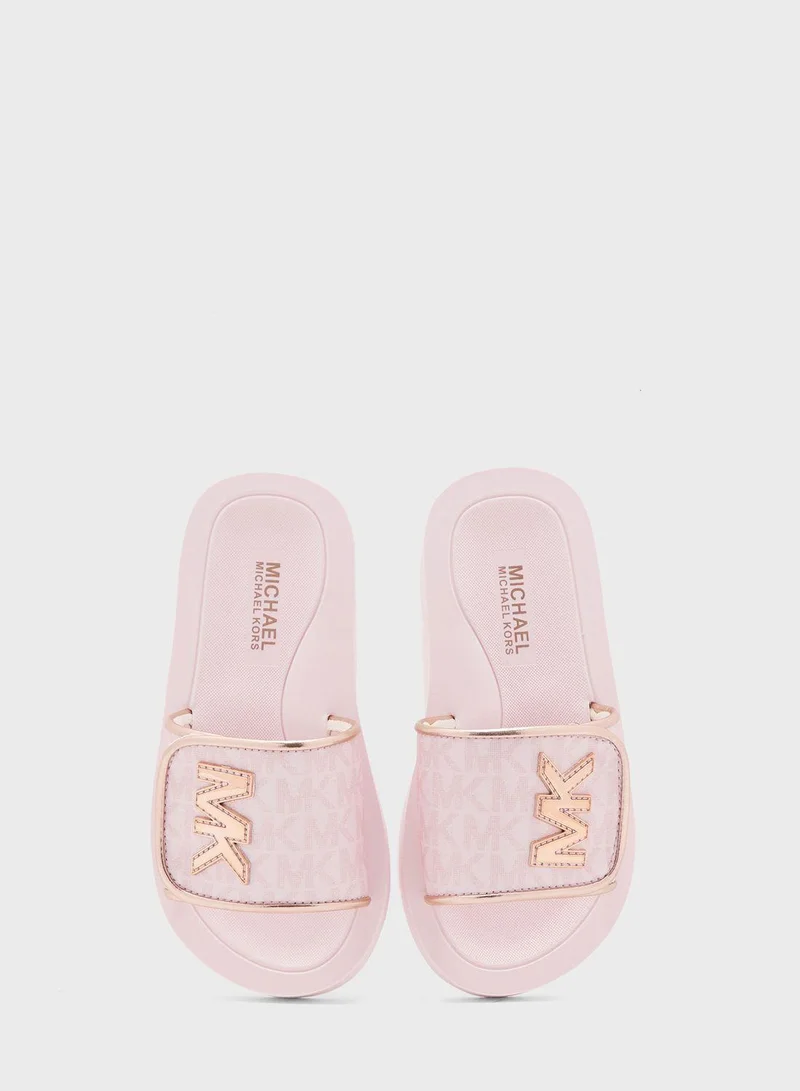 Michael Kors Youth Eli Carroll Slides