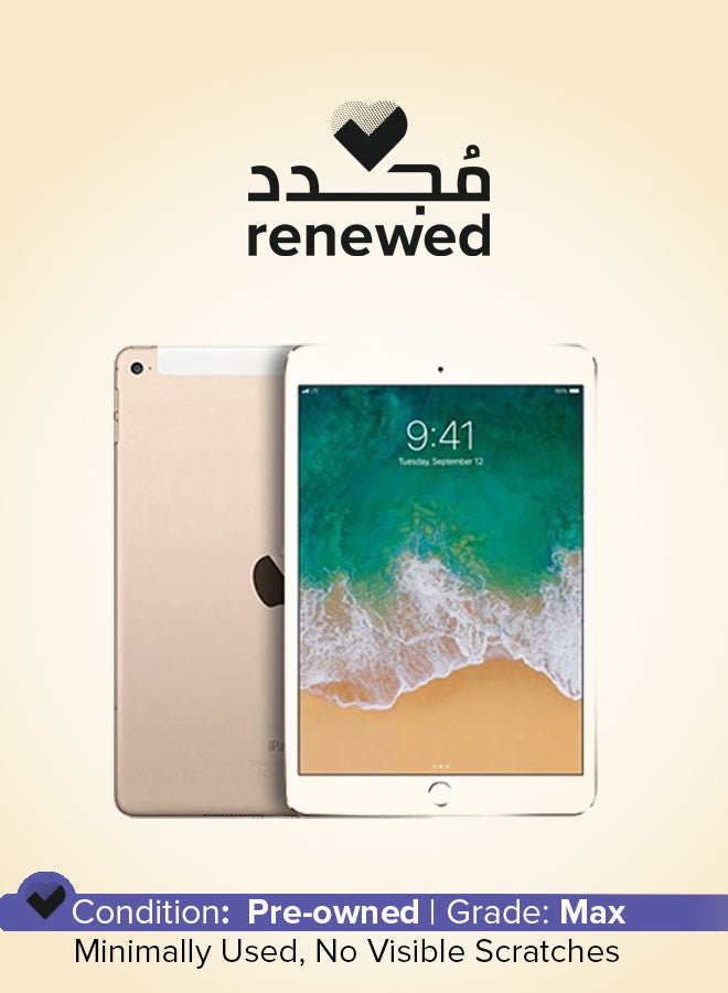 ابل  Renewed - iPad Air 2 9.7inch 128GB Wi-Fi 4G Gold With FaceTime - Image 1
