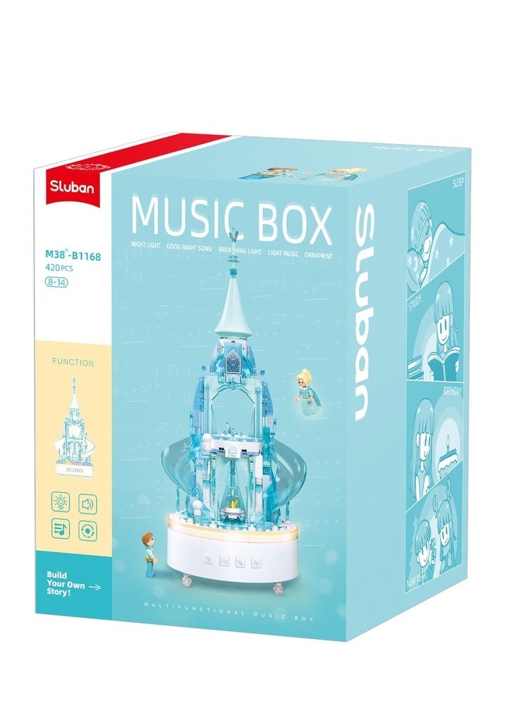 Sluban Sluban - Music Box Ice Castle 420 Pieces - M38-B1168  - Image 1