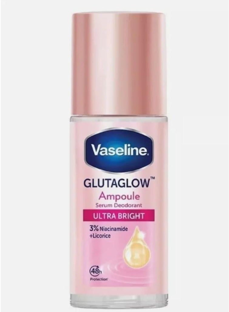 Vaseline Glutaglow Ultra Bright Ampoule Serum Deodorant - 45ml - Image 1