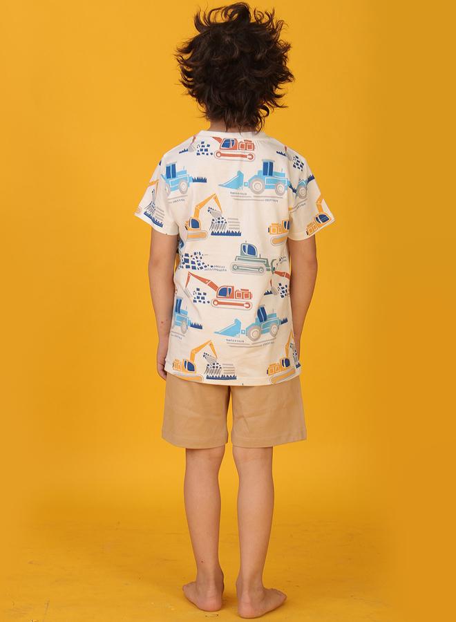 Anthrilo Anthrilo All-Over Print Short Sleeve T-Shirt and Shorts Set - Image 5
