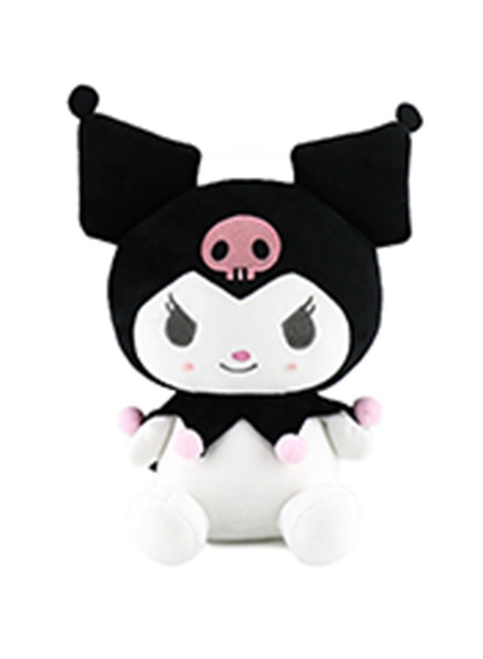 Kuromi Plush Toys Little Devil Cartoon Series Soft Toys Cute Anime Soft Plush Dolls Filled Pillows Children and Girls Fans (Grey)  - Image 2