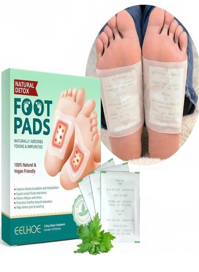 BELLOX ENTERPRISE Detox Organic Health Foot Patch Remove,Pain Free Foot Pads For Stress Relief Sleep,Natural Ingredients Toxins Ginger Detox Pads For Adhesive Foot And Body Cleansing(30 Pads) - Image 1