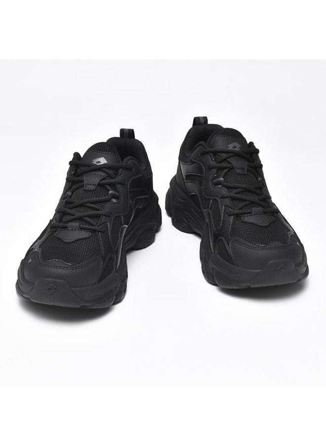 Lotto Men's Sports Shoes Autumn Retro Dad Sneakers Outdoor Hiking Casual Shoes Black 43 - Image 3