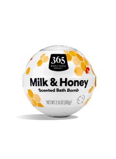 365 by Whole Foods Market Fizzing Bath Bomb Milk  Honey 28 Ounce