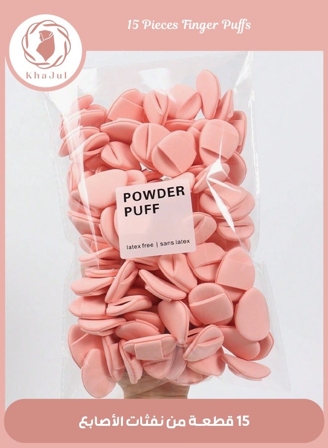 KHAJUL 15/30pcs Powder Coated Finger Pillow Chair , with Dove Air Pillow, Latex Free Blending Sponge and Cone(Pink)  - Image 1