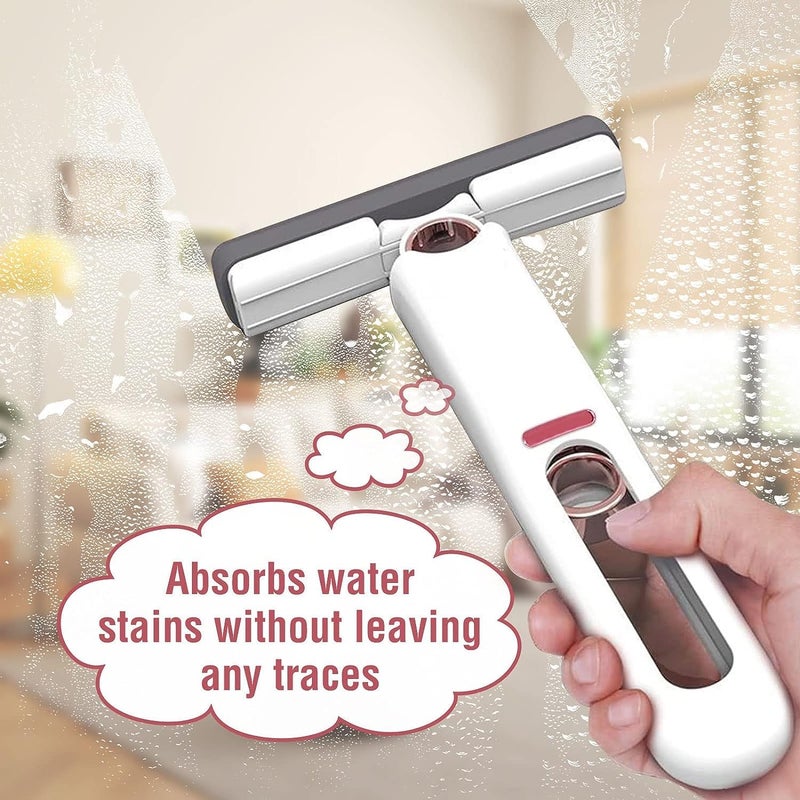 MASAYUKI MASAYUKI Mini Mop for Kitchen Portable Mini Mop Kitchen Cleaning Tools Home Kitchen Self Squeeze Mop Sponge for Bathroom Glass Cleaner Short Mop - Image 5