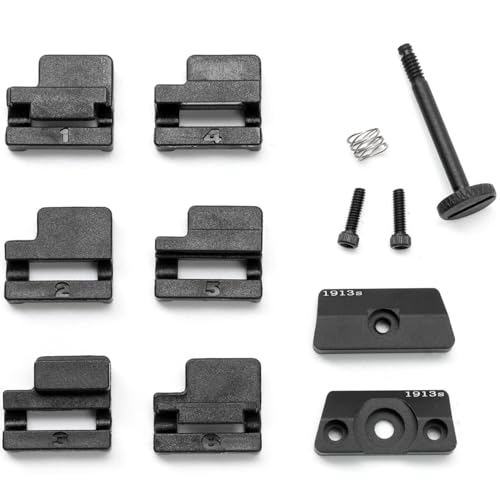 GRONGU TLR 69322 Clamp Jaw Kit Compatible with Streamlight TLRsub 1913 Short Models Only Flashlights Clamp Assembly Replacement for Streamlight Modes 69402 69407 69418 69505 Black - Image 1