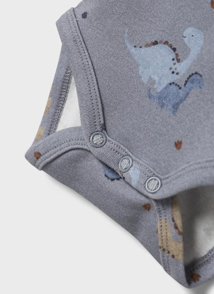 Name It Blue Infant Long Sleeve Bodysuits for Men | Best Price UAE