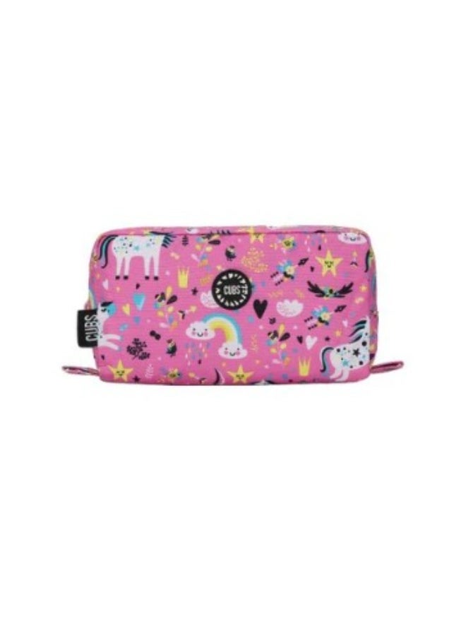 CUBS Pink Unicorn Pencil Case  - Image 1