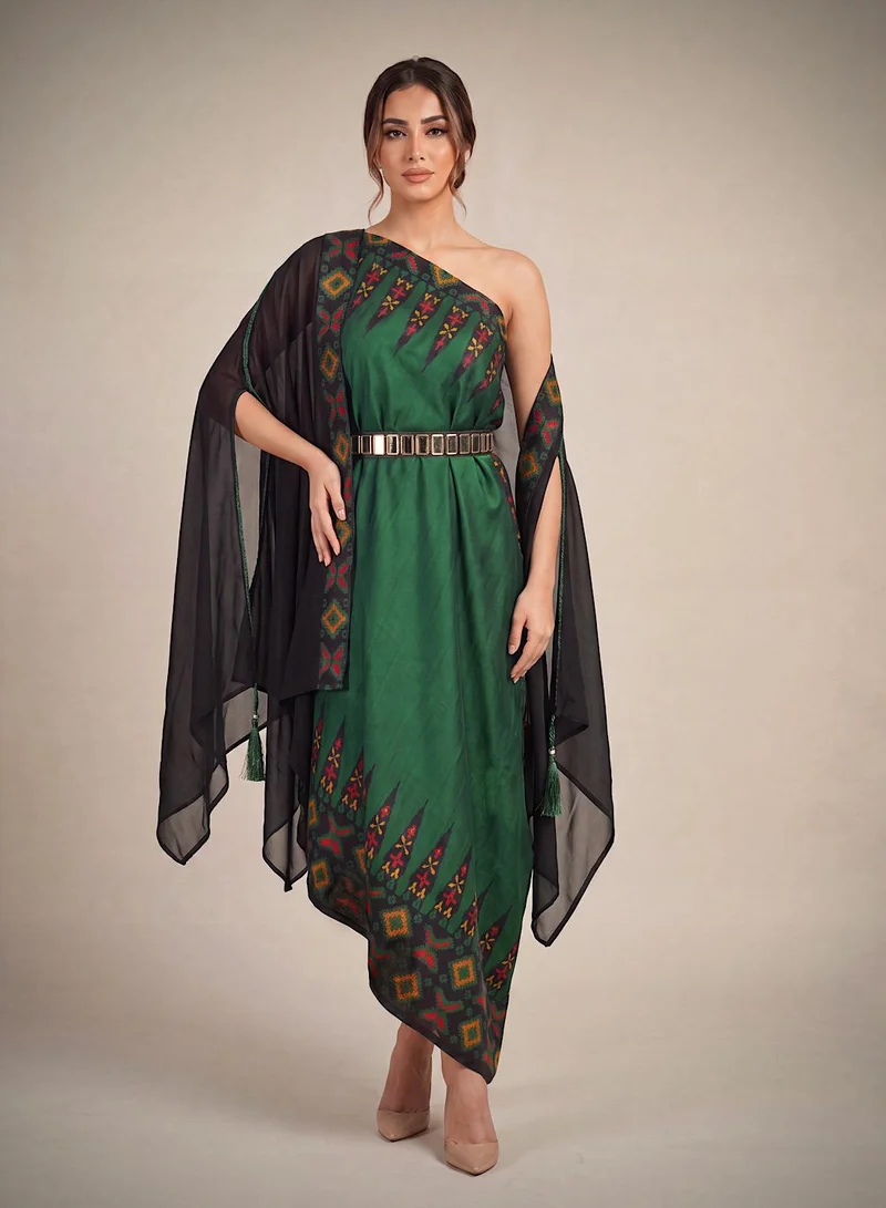 Ecstacy Cape Dress set
