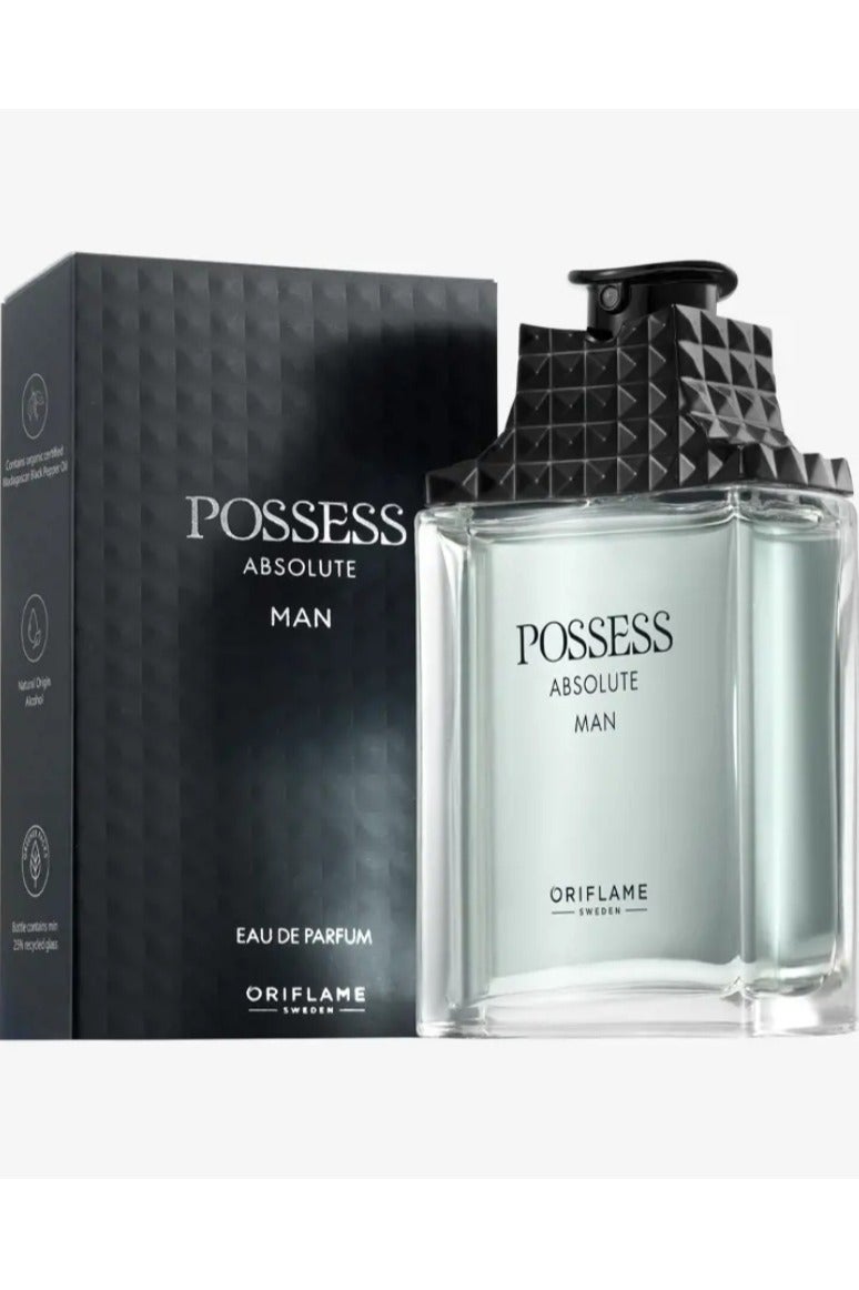 Oriflame Possess Absolute Man Eau de Parfum 75ml  - Image 2