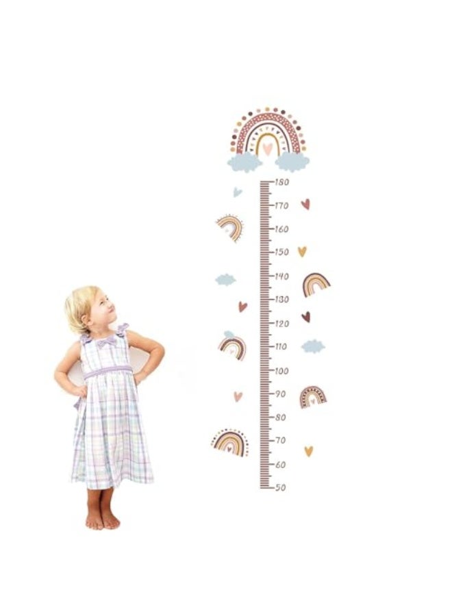Children Height Chart, Baby Height Chart, Children and Baby 3D Altimeter, Children Measuring Wall Sticker Decoration, Wall Picture Sticker for Nursery(180 CM) - Image 1