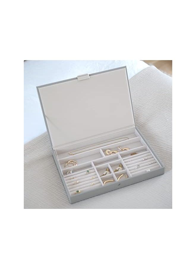Stackers Supersize Jewellery Box Lid, Pebble Grey  - Image 2