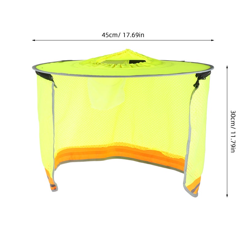 Hard Hat Brim Shade Safety Hat Shade Outdoor Hardhat Sun Shade Construction Sun Visor - Image 4