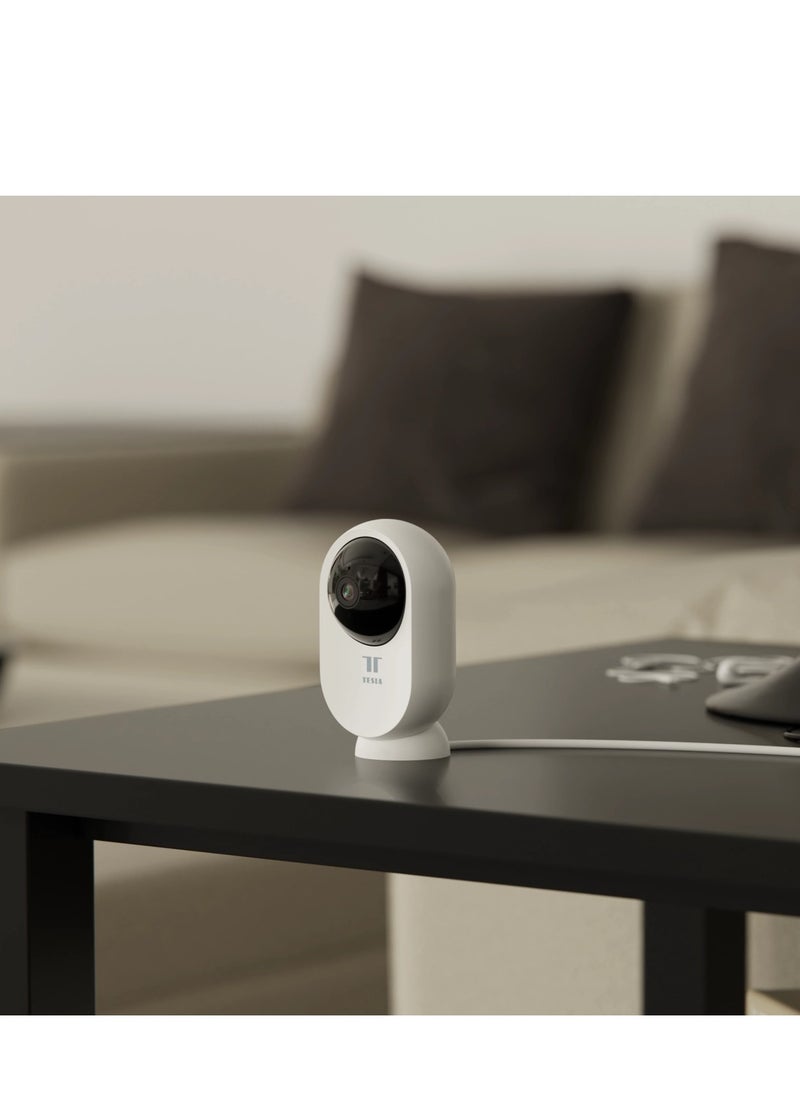 Tesla - Smart Camera 360 2K works with Google Alexa  Tesla Home App - Image 1