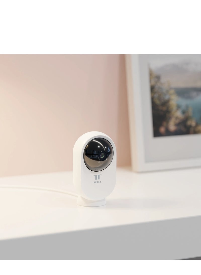 Tesla - Smart Camera 360 2K works with Google Alexa  Tesla Home App - Image 1