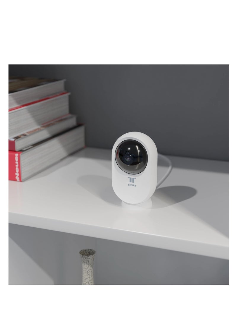 Tesla - Smart Camera 360 2K works with Google Alexa  Tesla Home App - Image 1