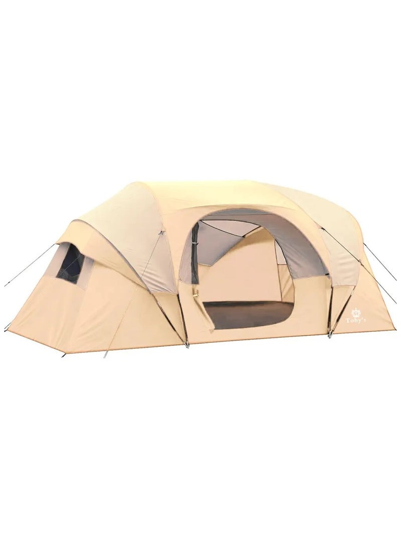 Toby's Toby's New 10 Person Camping Tent - Portable Easy Set Up Family Tent for Camp  - Image 1