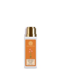 Forest Essentials Ultra-Rich Body Milk Lime Saffron Oudh | Ayurvedic Moisturising Body Lotion For Hydration | Natural Body Moisturizer  - Image 1