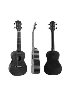 Megarya Megarya Ukulele 21 Inch Handmade High Quality black Rose wood And Bag,Capo,Strap,Tuner and stand  - Image 2