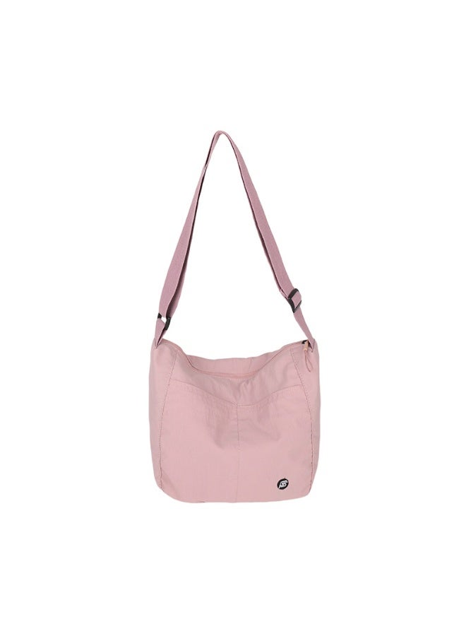Solid Color Waterproof Nylon Crossbody Bag, Large Capacity Shoulder Bag for Women, Students, and Daily Commute - Image 1