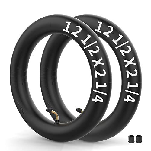 RUTU (2 Pack) 12.5 x 2.25 Inner Tube - High Strength Razor Inner Tube (Bella, Betty, Bistro, Daisy, Hannah, Sweet Pea, Vapor) - Kids 12 Inch Bicycle Tube Replacement, Gas & Electric Scooter - Image 1