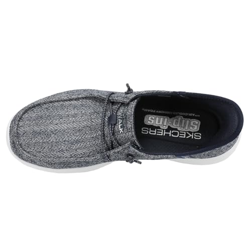 Skechers Women's Hands Free Slip-Ins Go Walk Joy Moc Toe Casual Shoe, Navy, 9 US - Image 3