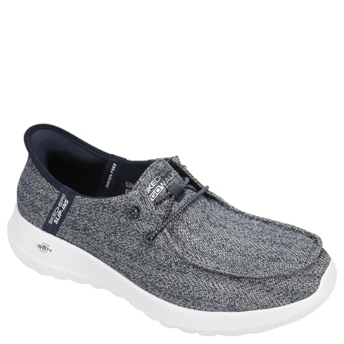 Skechers Women's Hands Free Slip-Ins Go Walk Joy Moc Toe Casual Shoe, Navy, 9 US - Image 2