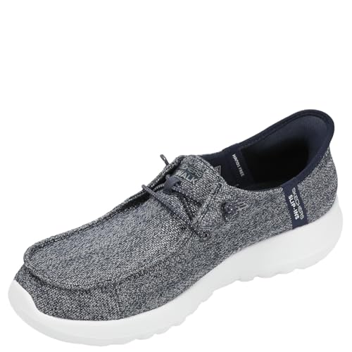 Skechers Women's Hands Free Slip-Ins Go Walk Joy Moc Toe Casual Shoe, Navy, 9 US - Image 5