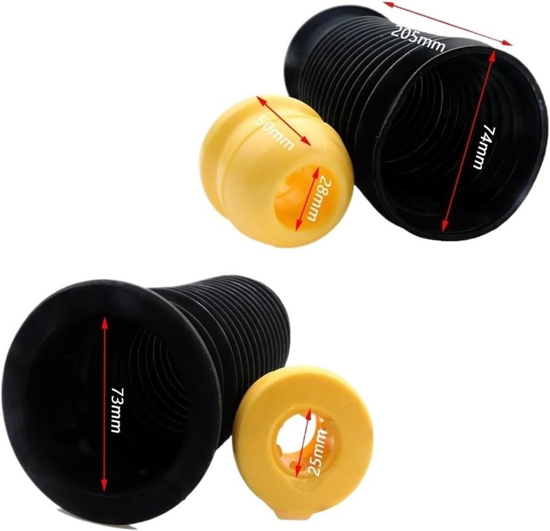 Wivplex Front Dust Cover Shock Absorber Bellow Boot Set - Image 2