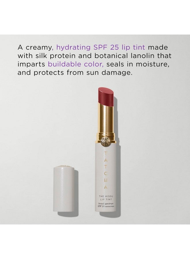 TATCHA The Kissu Lip Tint SPF 25 - Camellia | Hydrating Tinted Lip Sunscreen. 0.14 oz - Image 2