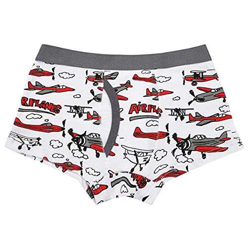 Cczmfeas Boys Toddler Dinosaur Cotton Underwear Boxer Briefs 6 Pack (6 Years, 6 Pack- Blue) - Image 2