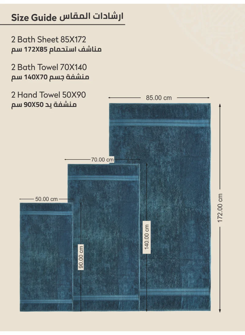 دوناتيلا قسط منشفة 6 قطع مجموعة ، 100 ٪ بتمشيط القطن 600 غسم ، ماصة للغاية ، سريعة الجافة منشفة مجموعة تشمل 2 منشفة حمام ، 2 ورقة حمام ، 2 منشفة اليد ، أفضل مجموعة للحمام رياضة ، فندق ومنتجع صحي ، أبيض
