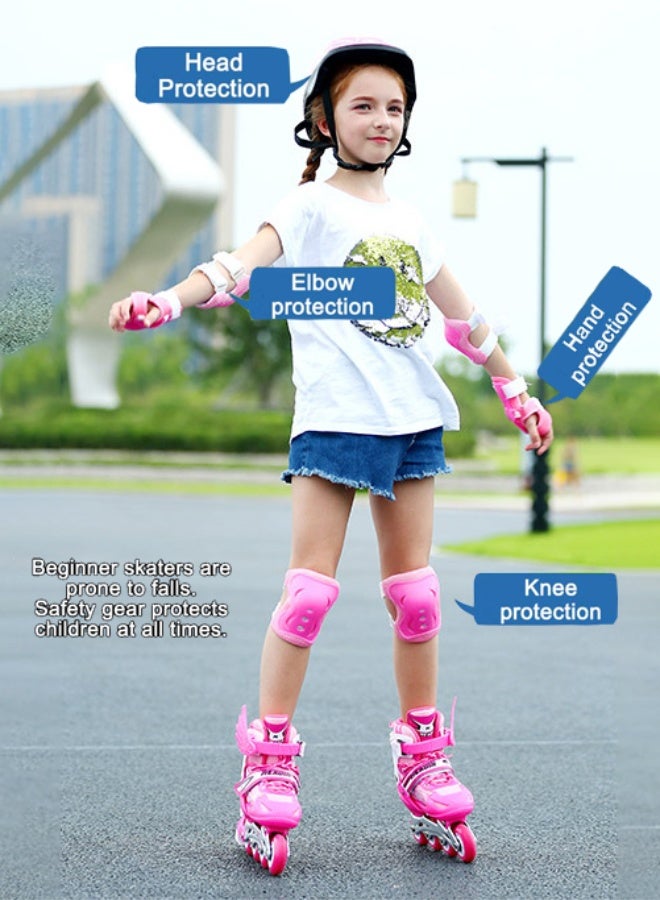 Arabest Adjustable Size Roller Skates, Inline Roller Skates for Kids, Light Up Single Row Skate Shoe, Adjustable Size Roller Skates, Inline Roller Skates for Kids, Light Up Single Row Skate Shoe - Image 3