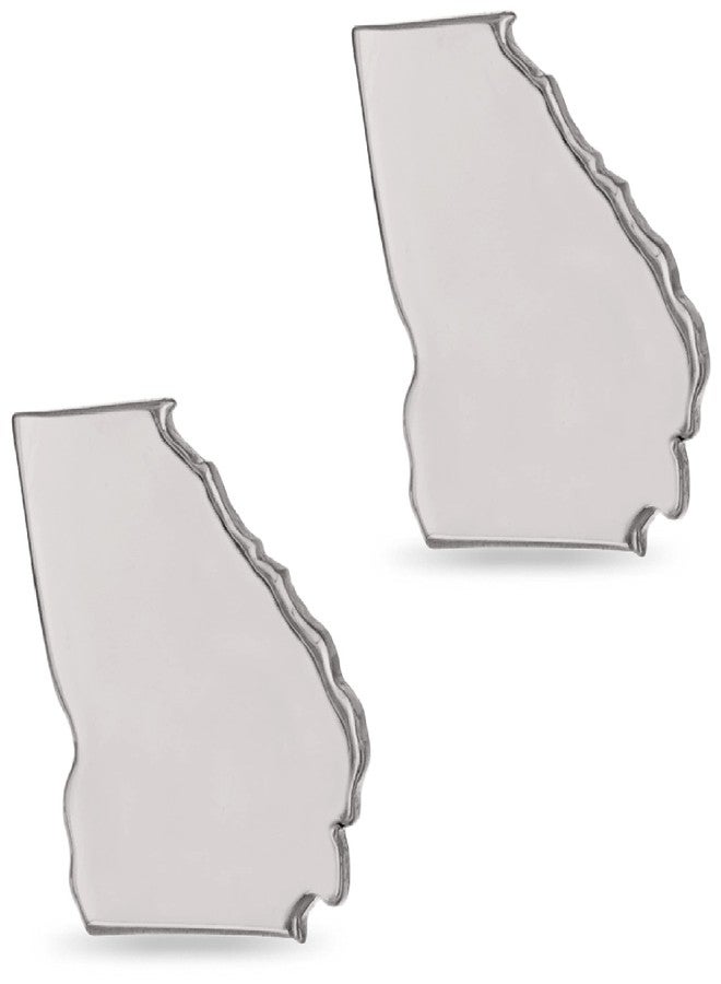 Stone Armory Georgia Map Earrings - State of Georgia Stud Earrings - Hypoallergenic Earrings for Sensitive Ears - State of Georgia Gifts - Image 4
